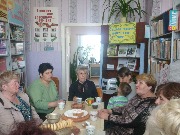 Мероприятия завершилось чаепитием с куличами